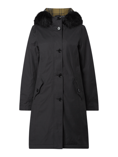 Barbour Parka mit Webpelz Modell 'Culloden' Black 1