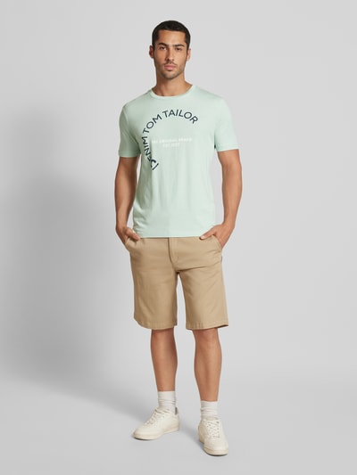 Tom Tailor Denim T-Shirt mit Rundhalsausschnitt Mint 1