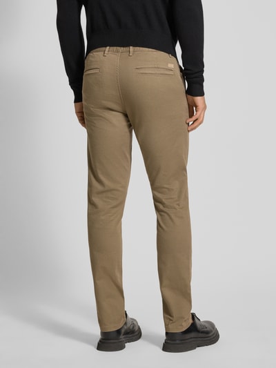 BOSS Orange Slim fit chino van katoenmix Beige - 5