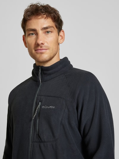 COLUMBIA Fleecejacke mit Label-Stitching Modell 'Fast Trek' Black 3