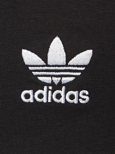 adidas Originals Cropped T-Shirt mit Logo-Stickerei Black 2