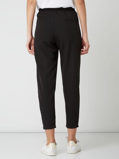 OH APRIL Joggingbroek met contraststrepen, model 'In girls we trust'  Zwart - 5