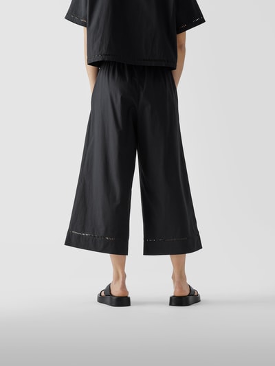 Yves Salomon Culotte mit Leder-Details Black 5