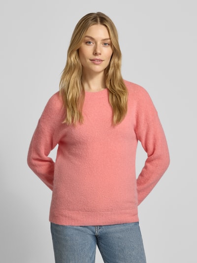 MSCH Copenhagen Strickpullover mit Rundhalsausschnitt Modell 'Festina Hope' Pink 4
