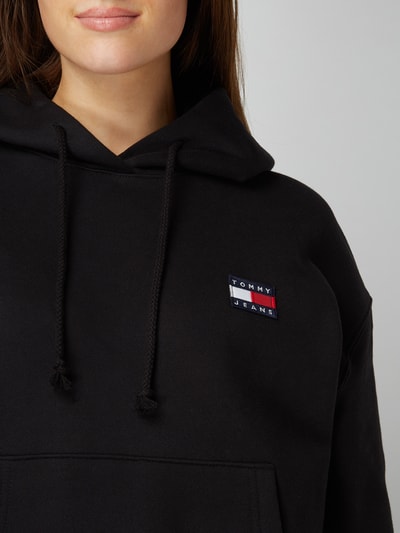 Tommy Jeans Hoodie met logo-applicatie  Zwart - 3