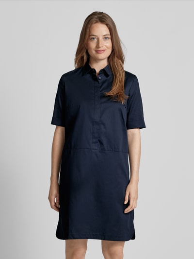 Betty Barclay Knielanges Kleid mit verdeckter Knopfleiste Marine 4