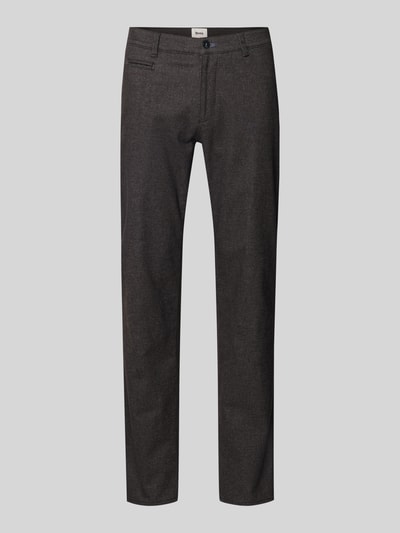 Brax Slim fit broek met achterzakken, model 'Fabio' Grafiet - 2