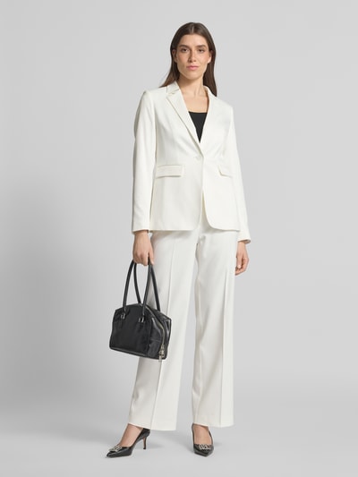 More & More Blazer met structuurmotief Offwhite - 1
