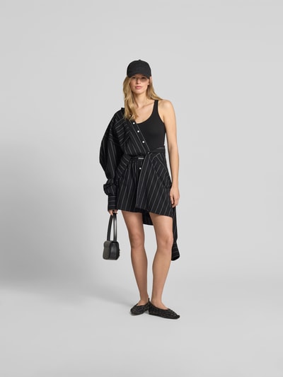 black palms Tanktop mit U-Ausschnitt Black 1