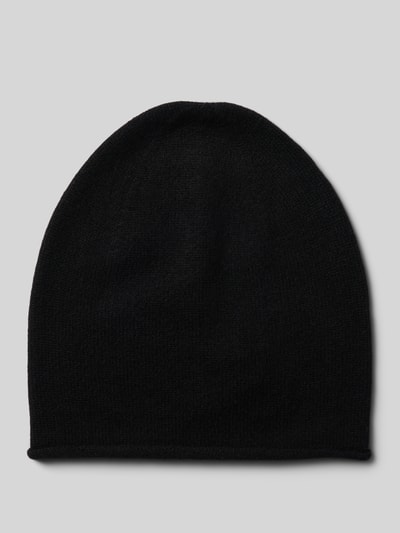 Christian Berg Woman Kasjmiermuts met rolzoom Zwart - 1