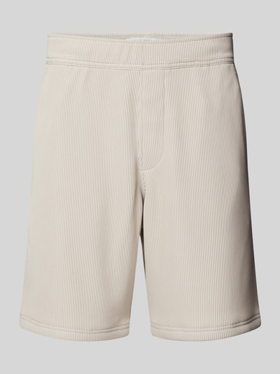JAKE*S STUDIO MEN Regular Fit Shorts in Ripp-Optik Sand 2