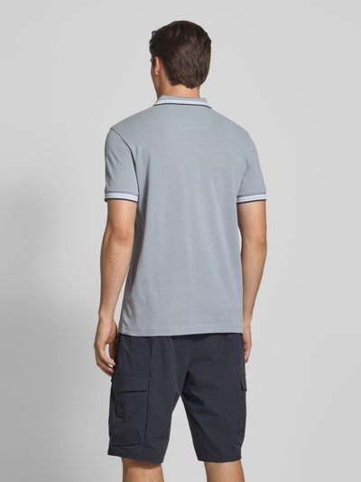 BOSS Green Koszulka polo o kroju Regular Fit z czystej bawełny Szaroniebieski 5