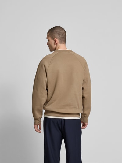 Wood Wood Oversized Sweatshirt mit Raglanärmeln Mud 5