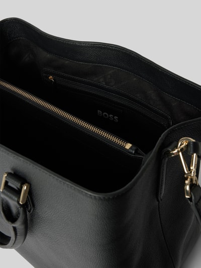 BOSS Handtasche mit Label-Details Modell 'Alyce' Black 4