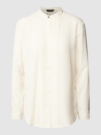 Lauren Ralph Lauren Bluse mit Manschetten Modell 'HEIBERLY' Offwhite 2