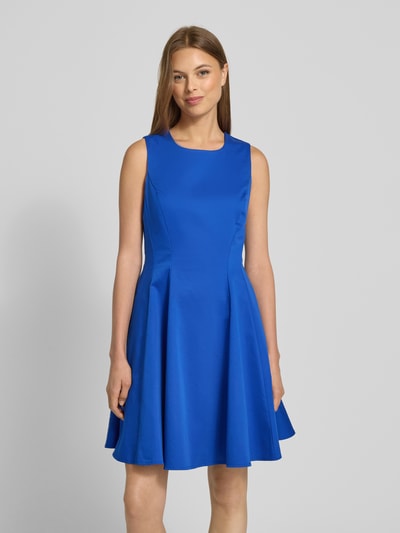 Rinascimento Cocktailkleid mit Rundhalsausschnitt Blau 4