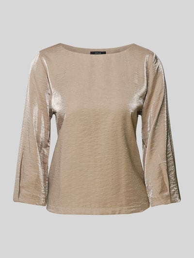 OPUS Blusenshirt mit 3/4-Ärmel Modell 'Flixi' Beige 2