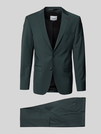ROY ROBSON Slim Fit Anzug in unifarbenem Design Gruen 2