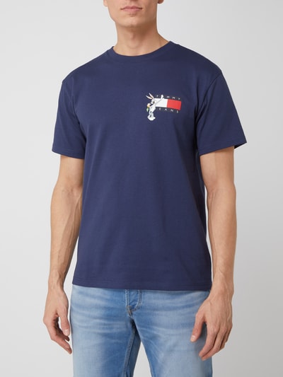 Tommy Jeans T-shirt van Tommy Jeans x Looney Tunes Marineblauw - 4