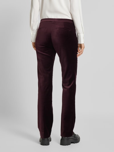 Lauren Ralph Lauren Regular fit stoffen broek met haakjes- en ritssluiting Donkerblauw - 5