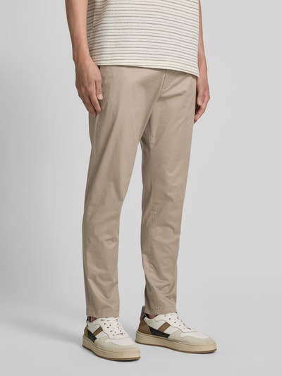 Drykorn Chino mit Bügelfalten Modell 'AJEND' Beige 4