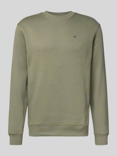 Tommy Jeans Regular fit sweatshirt van katoenmix Lichtgroen - 2