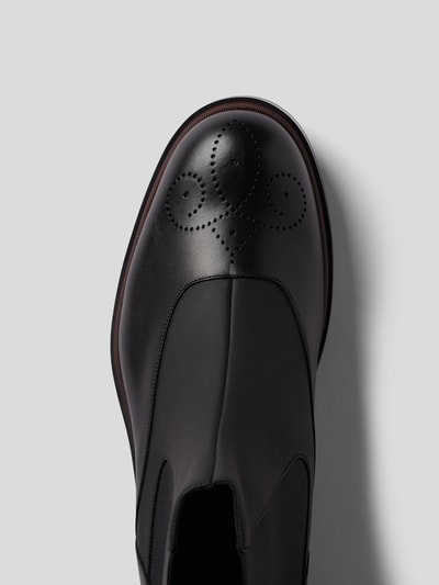 Bally Chelsea Boots aus Lammleder Schwarz 4