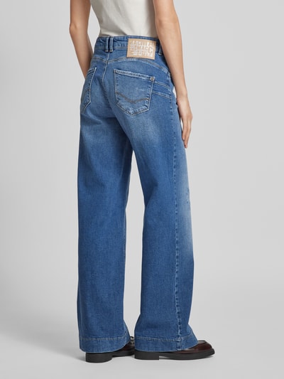 MAC Wide leg jeans in 5-pocketmodel, model 'Palazzo' Blauw - 5