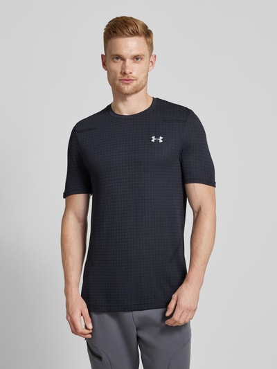 Under Armour T-shirt met labelprint Zwart - 4