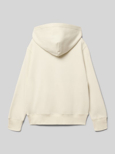 Productfoto, Regular Fit Hoodie uit katoenmix van Polo Ralph Lauren Teens, effen look, sweatmateriaal, lange mouw, geribde zoom, capuchon.