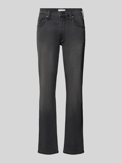 Mustang Straight Fit Jeans aus Baumwoll-Mix mit Viskose-Anteil Black 1