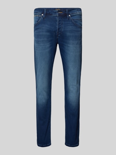 Jack & Jones Tapered Fit Jeans im 5-Pocket-Design Modell 'MIKE' Jeansblau 1