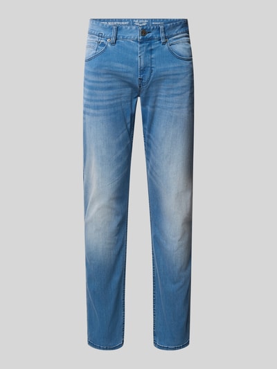 Produktfoto, Straight Fit Jeans Modell 'NIGHTFLIGHT' von PME Legend in Hellblau mit 5-Pocket-Design, elastischer Baumwoll-Mix, Herren Jeans