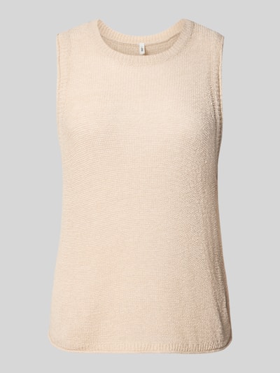 Only Regular Fit Pullunder mit Rollsaum Modell 'SUNNY' Offwhite 2