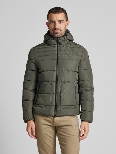 Geox Steppjacke mit Kapuze Oliv 4