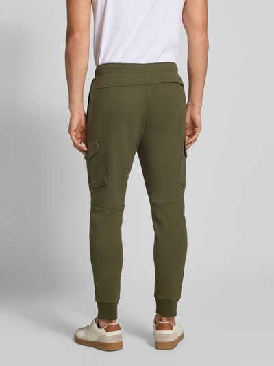 Polo Ralph Lauren Slim fit sweatpants met cargozakken Olijfgroen - 5