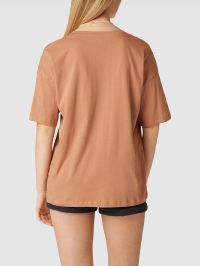 Roxy T-shirt met logoborduursel, model 'ESSENTIAL ENERGY TEE ON' Camel - 5