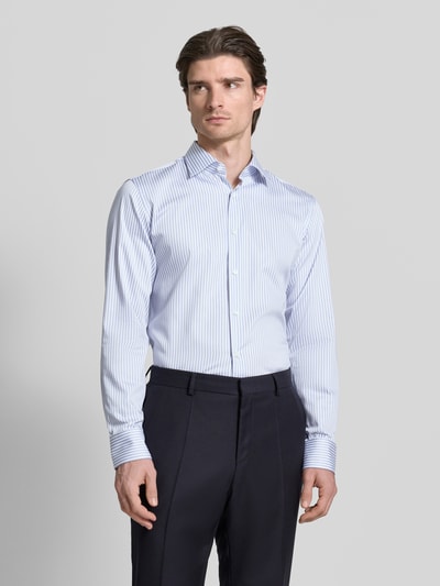 BOSS Regular Fit Businesshemd aus reiner Baumwolle Modell 'JOE' Bleu 4