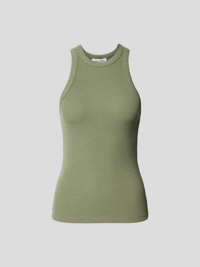 Anine Bing Tanktop in Ripp-Optik Khaki 2