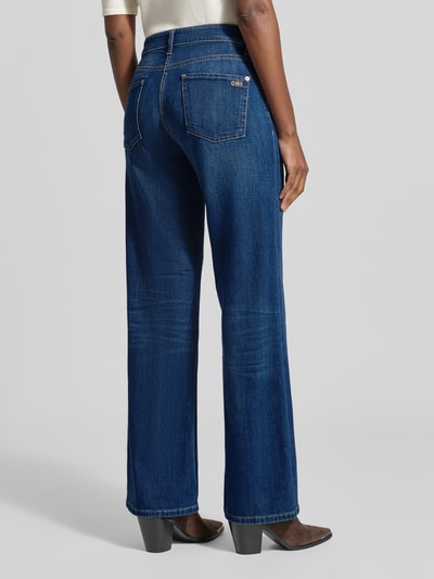 CAMBIO Wide Leg Jeans aus Baumwoll-Mix Modell 'AIMEE' Blau 5