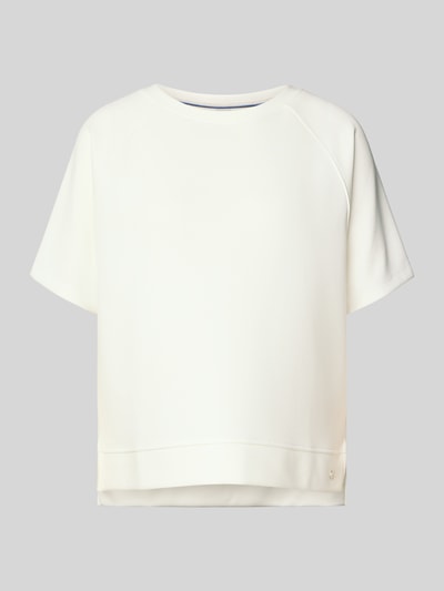 Brax Sweatshirt met 1/2-mouwen, model 'BAILEE' Offwhite - 2