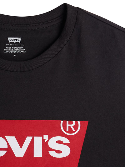 Levi's® T-Shirt mit Logo-Print  Black 2