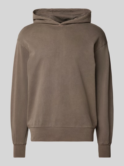 Mazine Hoodie mit Kapuze Mittelbraun 1