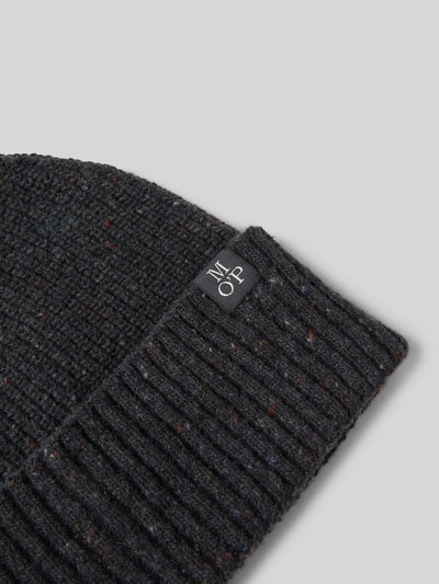 Marc O'Polo Mütze aus Woll-Mix Anthrazit 2
