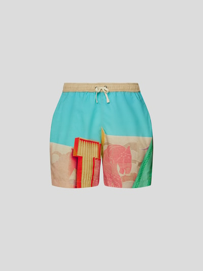 Blue Sky Inn Badehose mit Eingrifftaschen Tuerkis 2