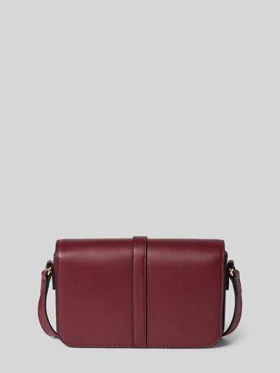 Tommy Hilfiger Torba na ramię z aplikacją z logo Bordowy 4