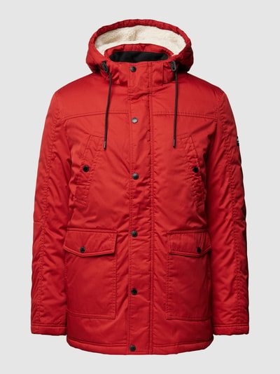 MCNEAL Jacke mit Druckknopfleiste Rostrot 2