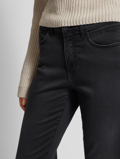 Brax Slim Fit Jeans mit Gürtelschlaufen Modell 'Style.Carola Thermo' Anthrazit 3