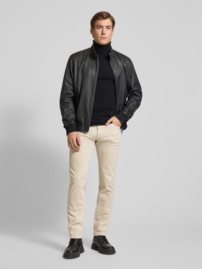 Pierre Cardin Regular Fit Cordhose mit Eingrifftaschen Modell 'Laval' Ecru 1