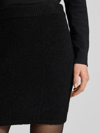 Vero Moda Schmaler Mini-Rock aus elastischem Material Modell 'DIANA' Black 3
